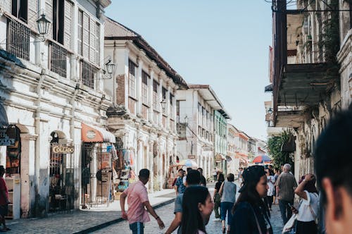 People Walking on Street