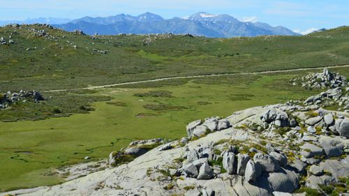 Free Stunning view of rocky landscapes and mountains in Aullène, Corsica. Stock Photo