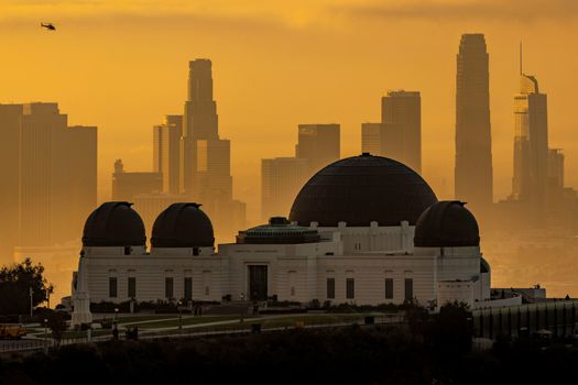 Griffith Observatory sunset — Los Angeles