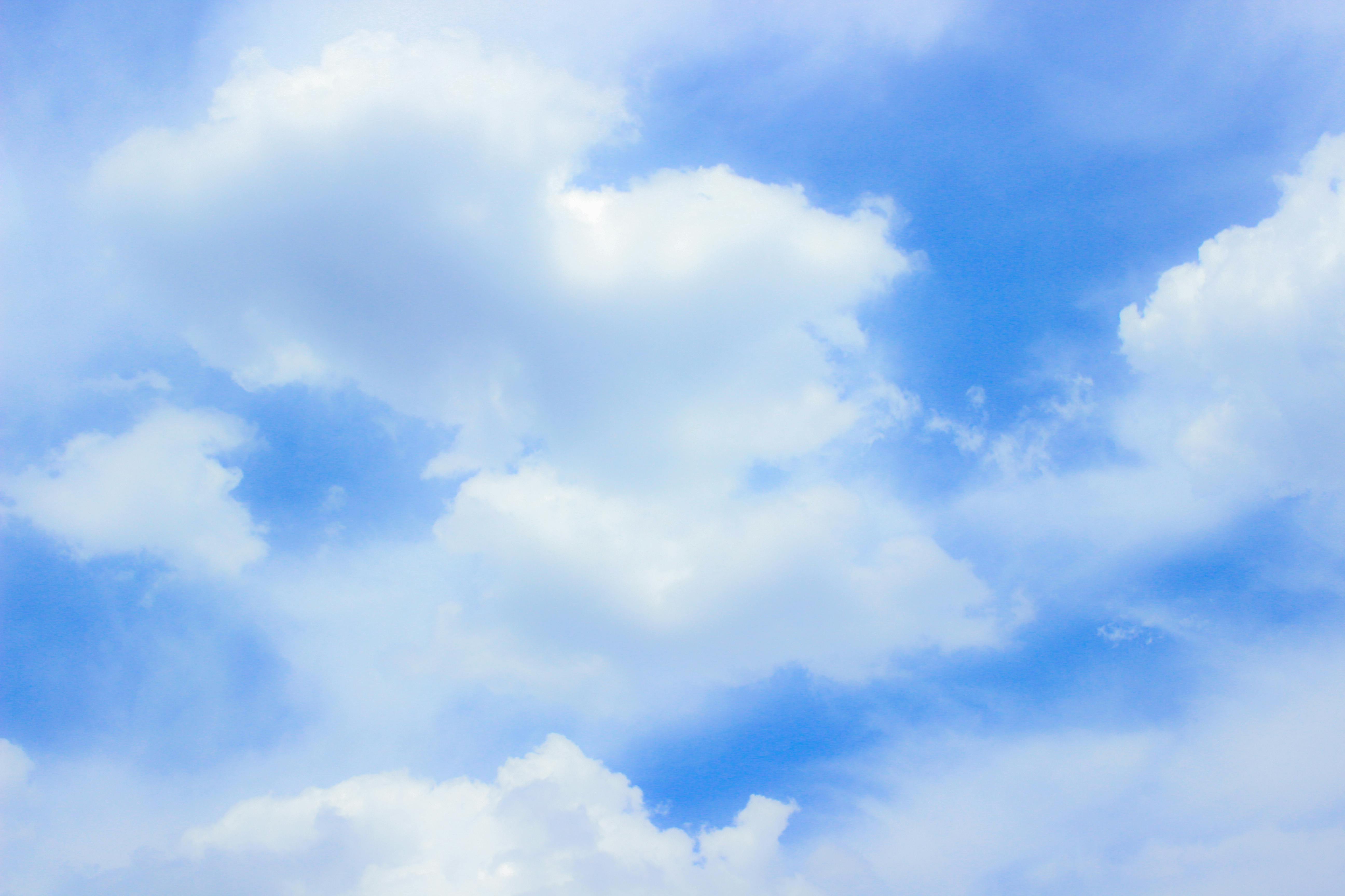 Cloudy Blue Background