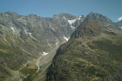 Free stock photo of alps, blue sky, france Stock Photo