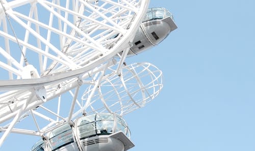 Low Angle Fotografie Von Riesenrad