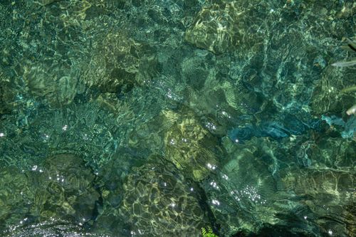 Free Pristine water reflections in Sapadere Canyon, Antalya, capturing natural beauty. Stock Photo