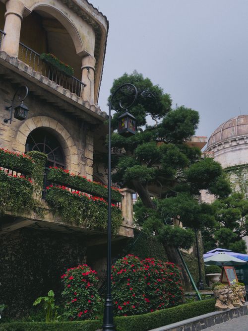Free Explore the lush greenery and European-inspired architecture in Đà Nẵng, Vietnam. Stock Photo