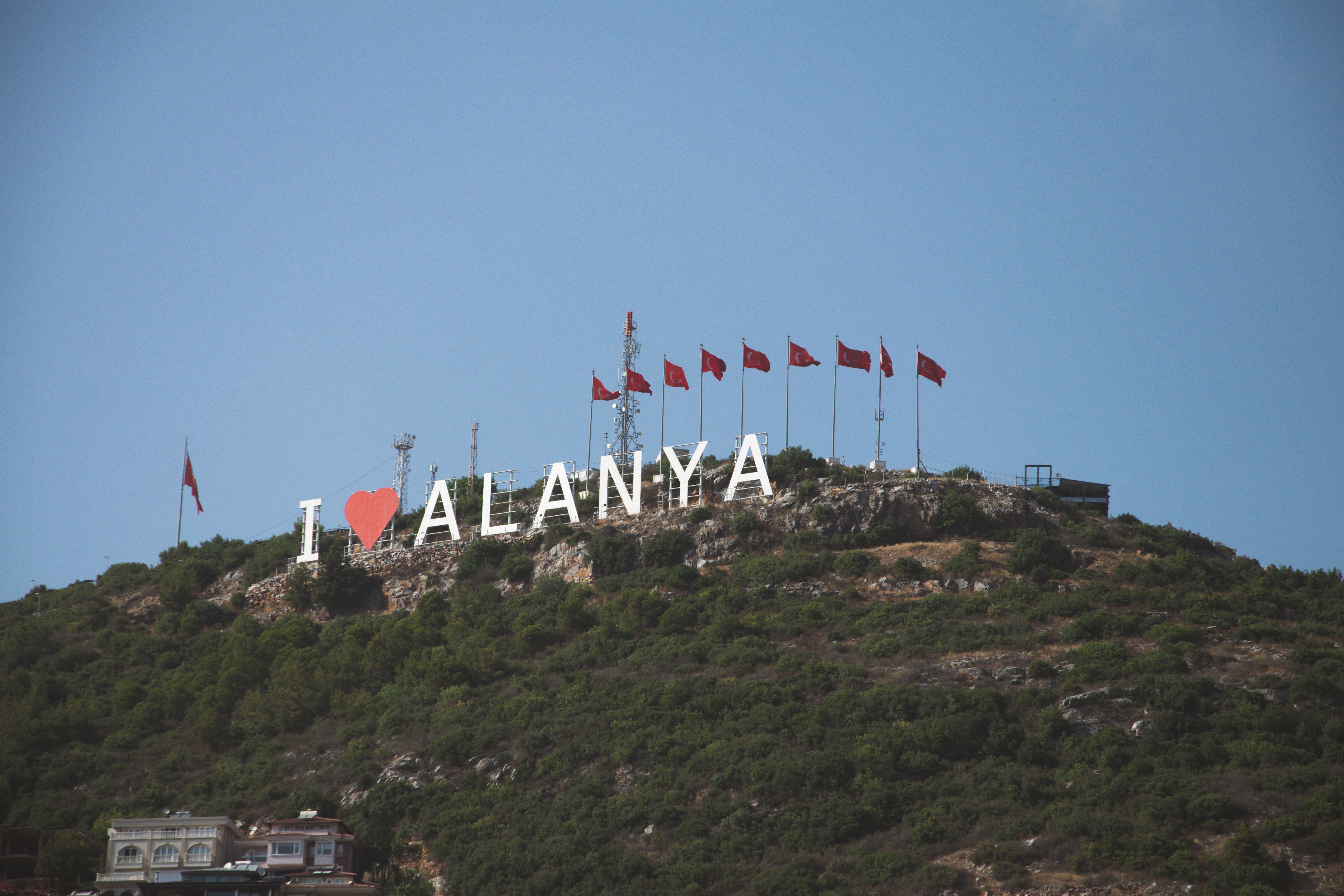 Landmarks in Alanya