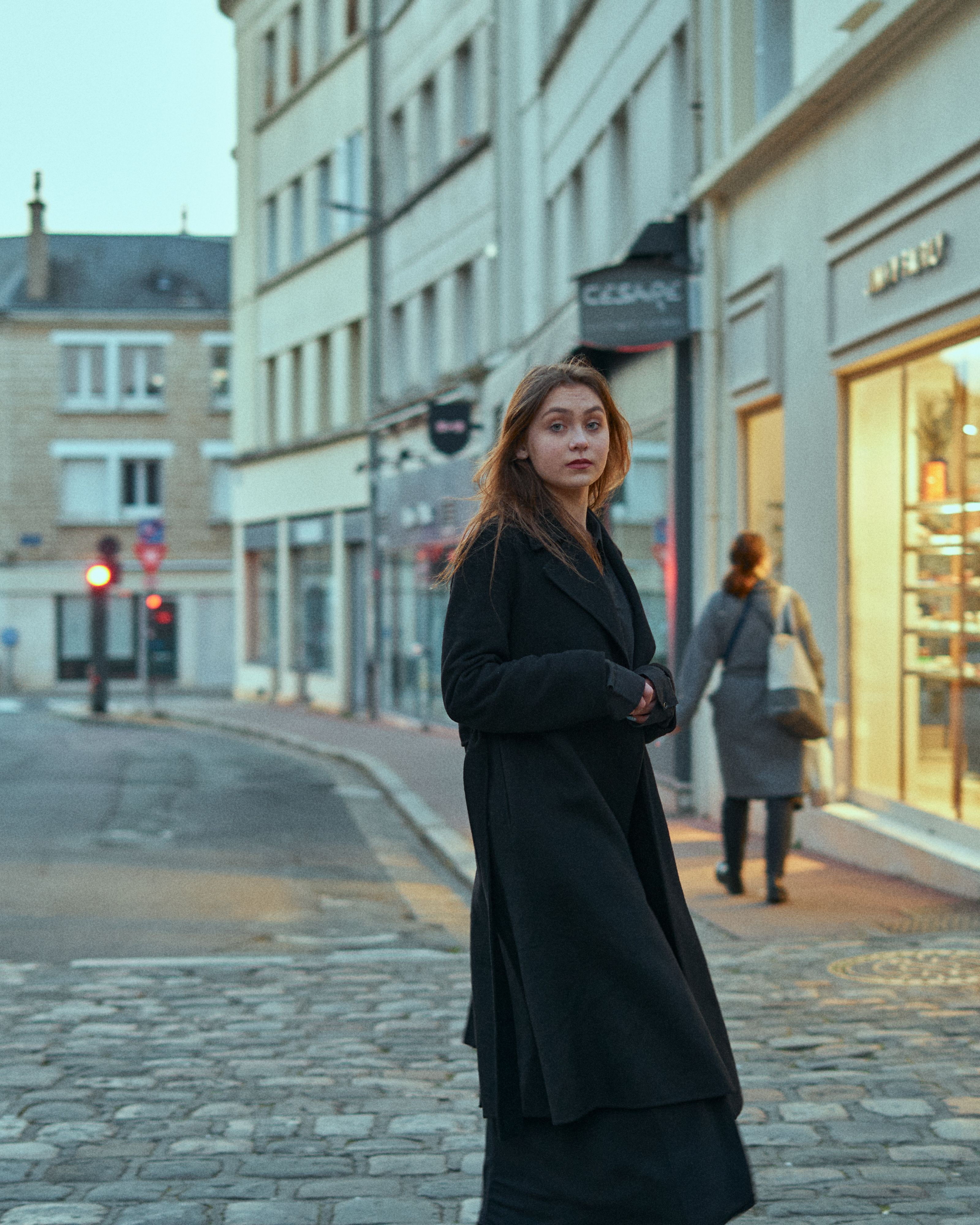 Paris outerwear editorial