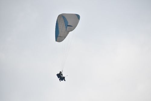 Free stock photo of adrenaline, adventure, aerial view Stock Photo