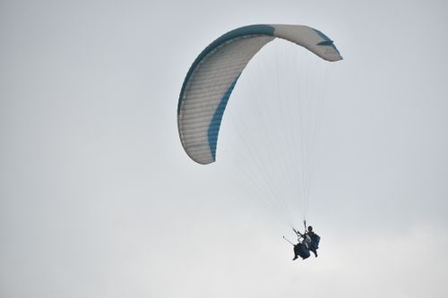 Free stock photo of adrenaline, adventure, aerial view Stock Photo