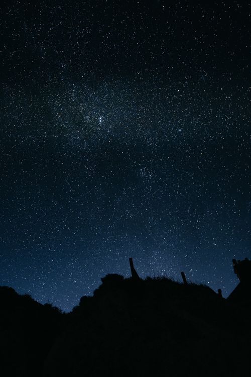 Free Stunning view of a starry night sky in England, showcasing a celestial display. Stock Photo