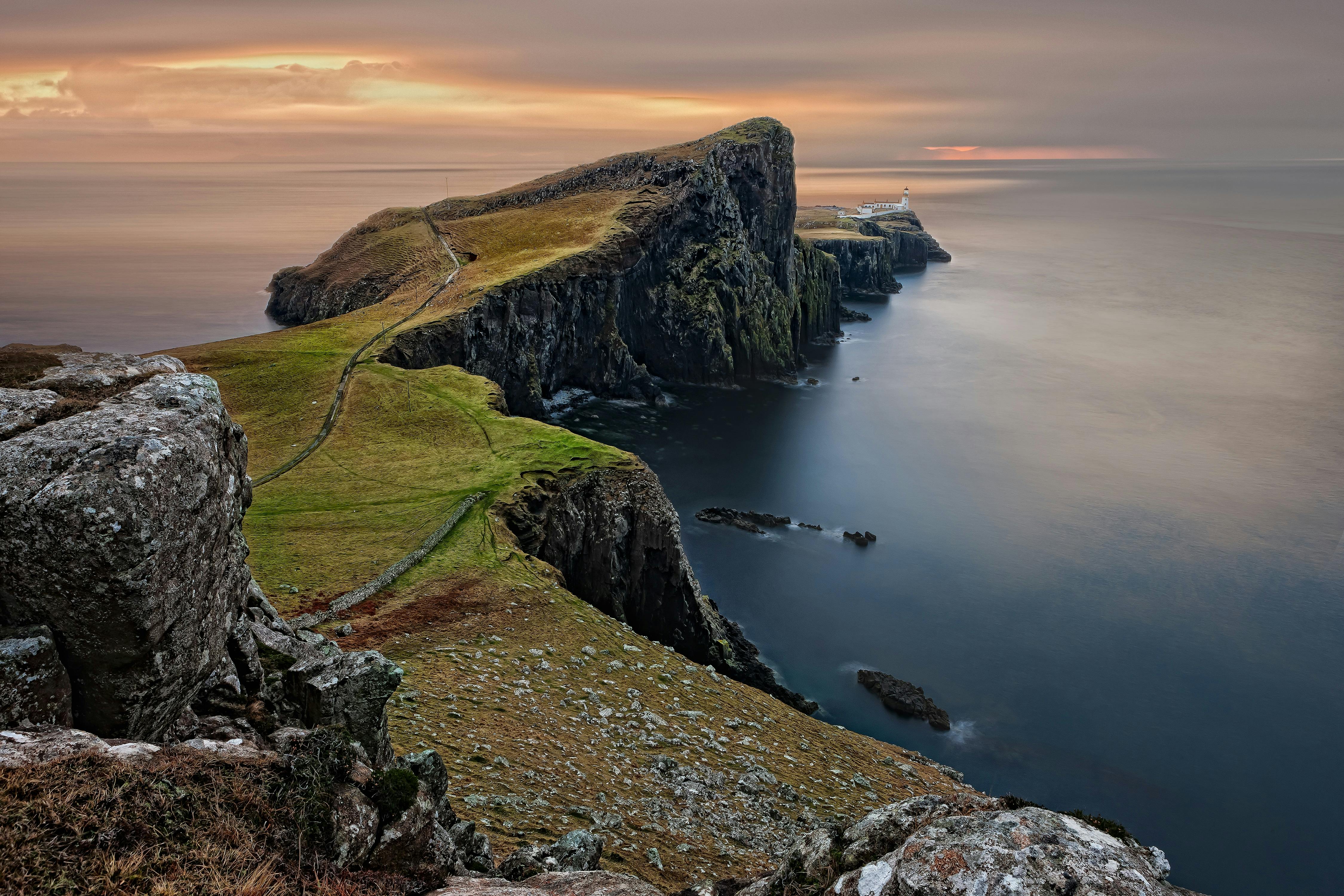 Free stock photo of cliff, hill, isle of skye