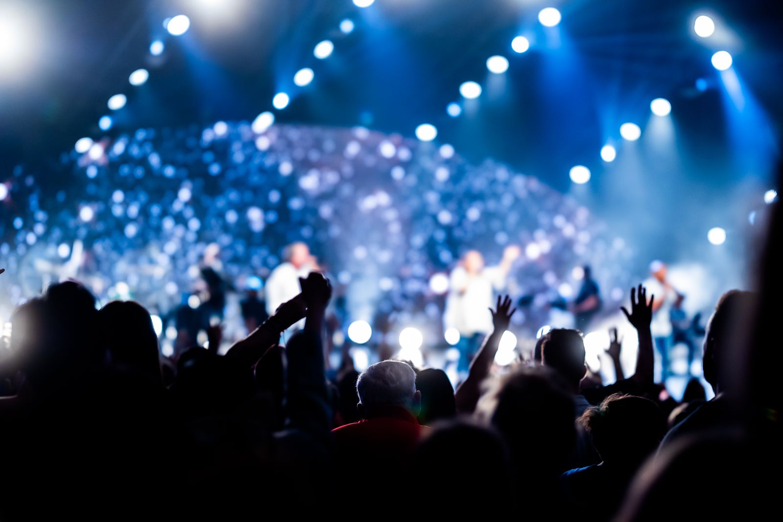 Live event audience and professional audiovisual production