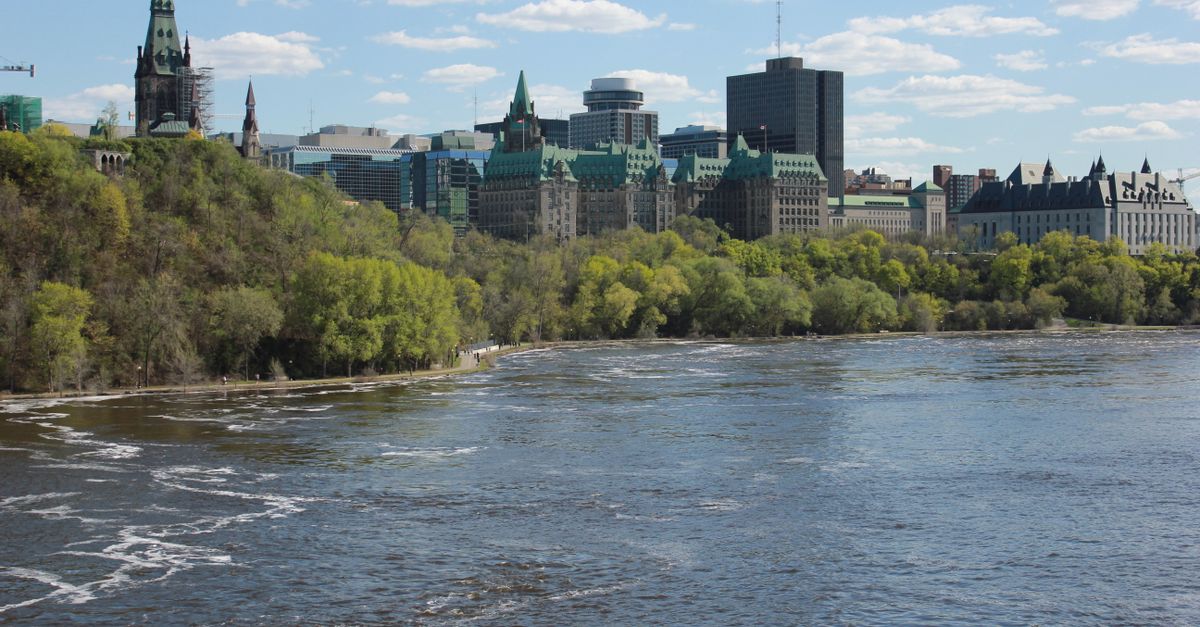 Người kéo dù và người bơi cần được cứu khỏi sông Ottawa