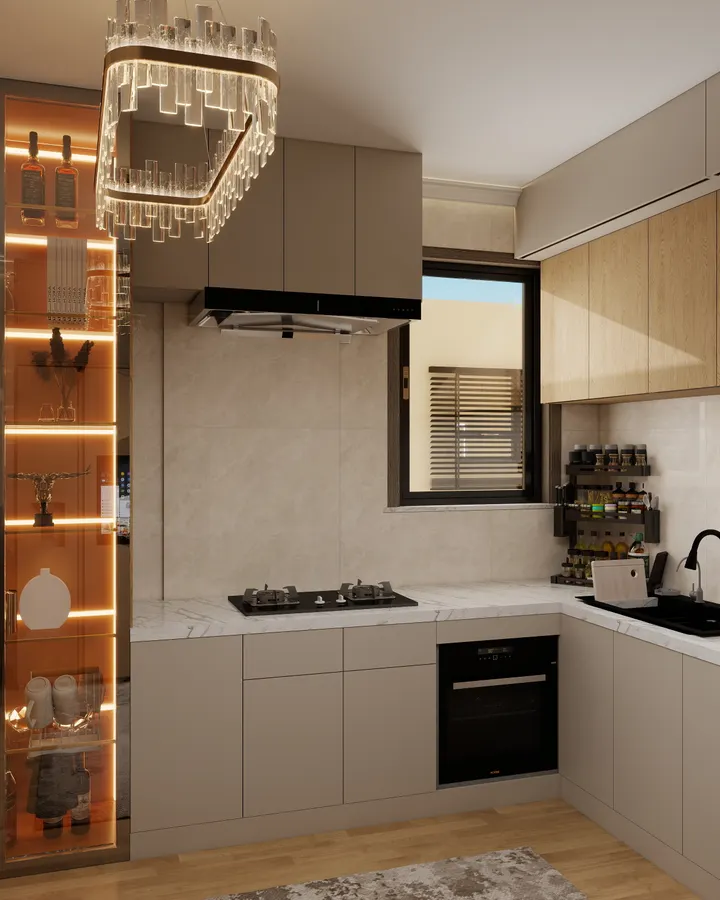 Refrigerator care blog Elegant modern kitchen with sleek cabinetry and lighting