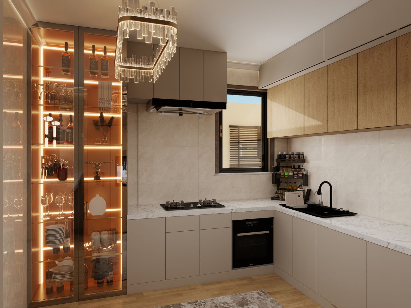 Kitchen after