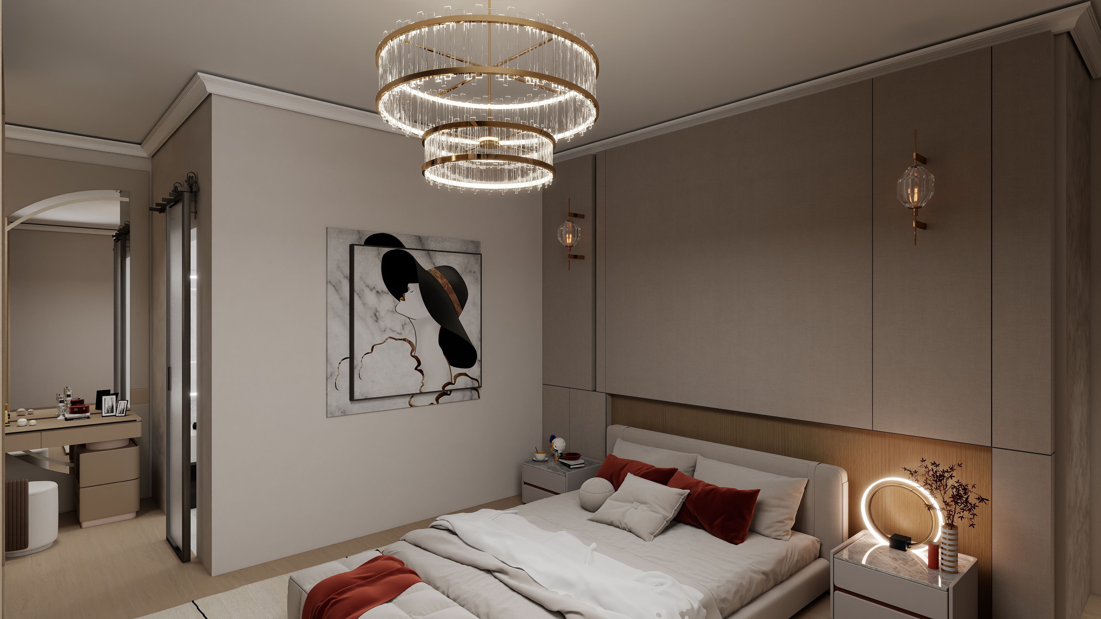 Dark grey bedroom colour combinations
