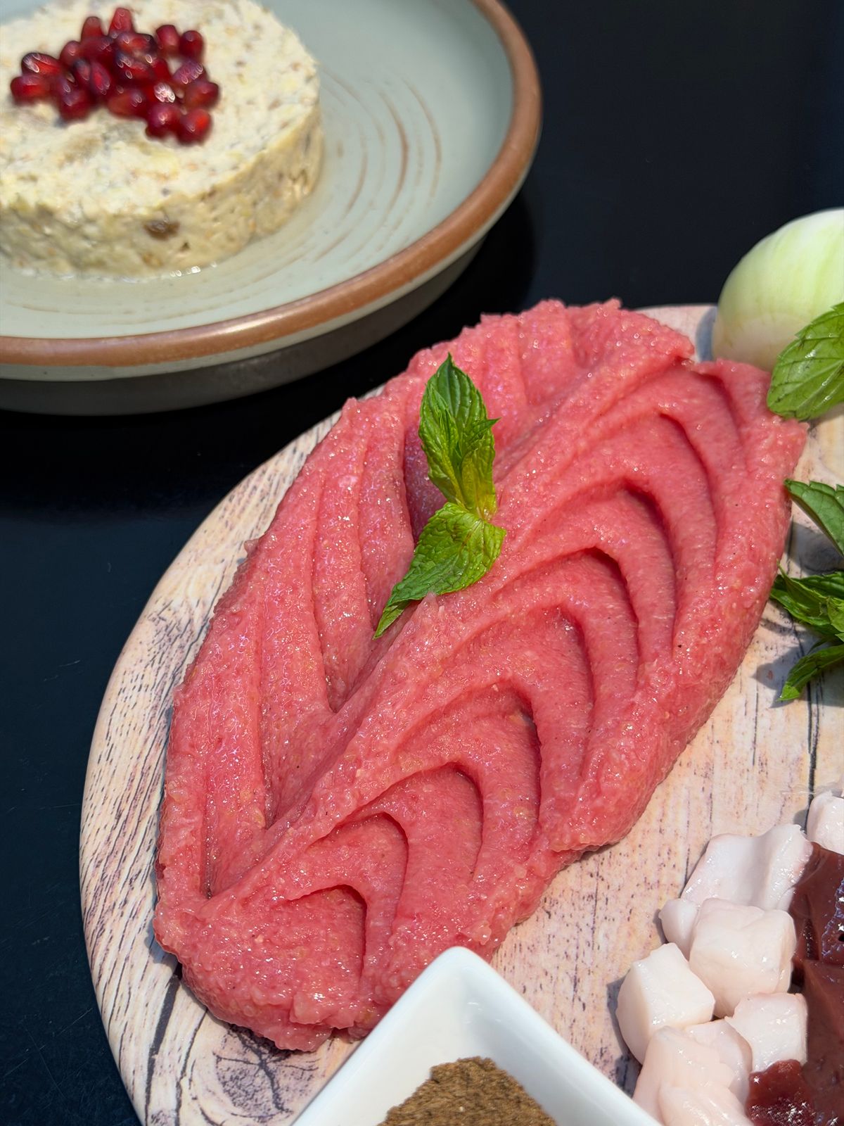 Kibbeh platter