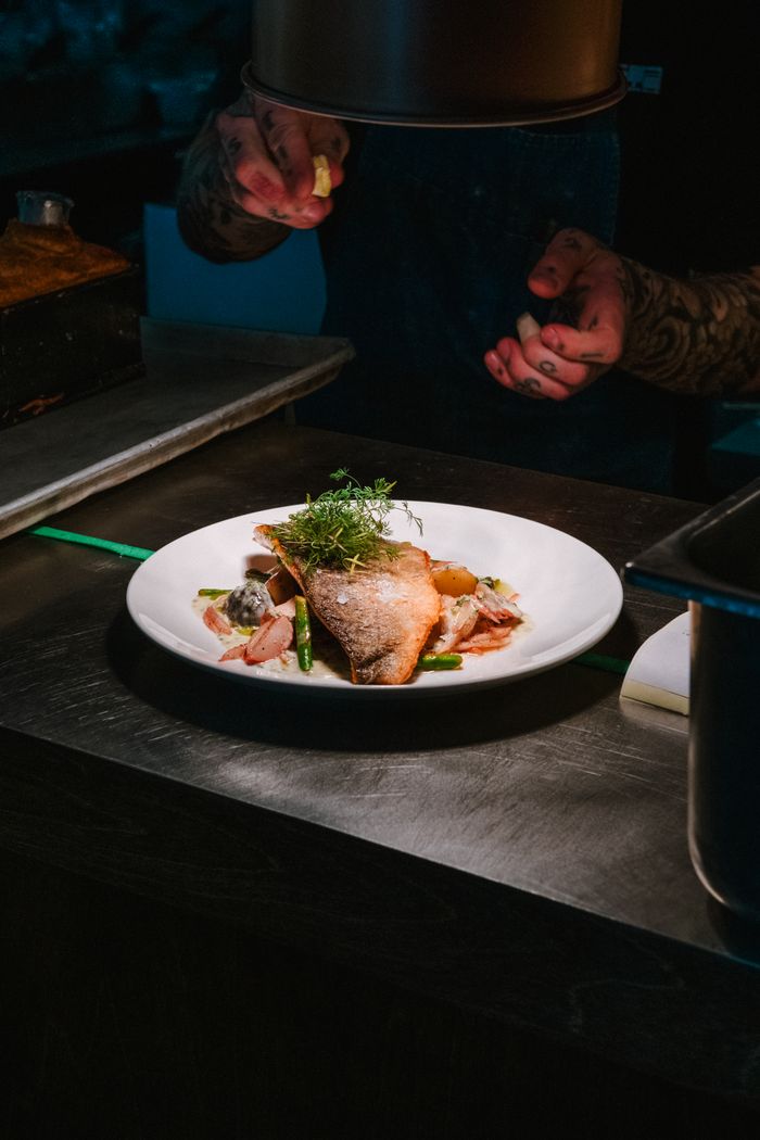 A plated dish photographed from above — Deane Bayas on Pexels