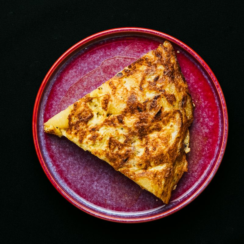 Iraqi Egg and Potato Tahdig Omelette