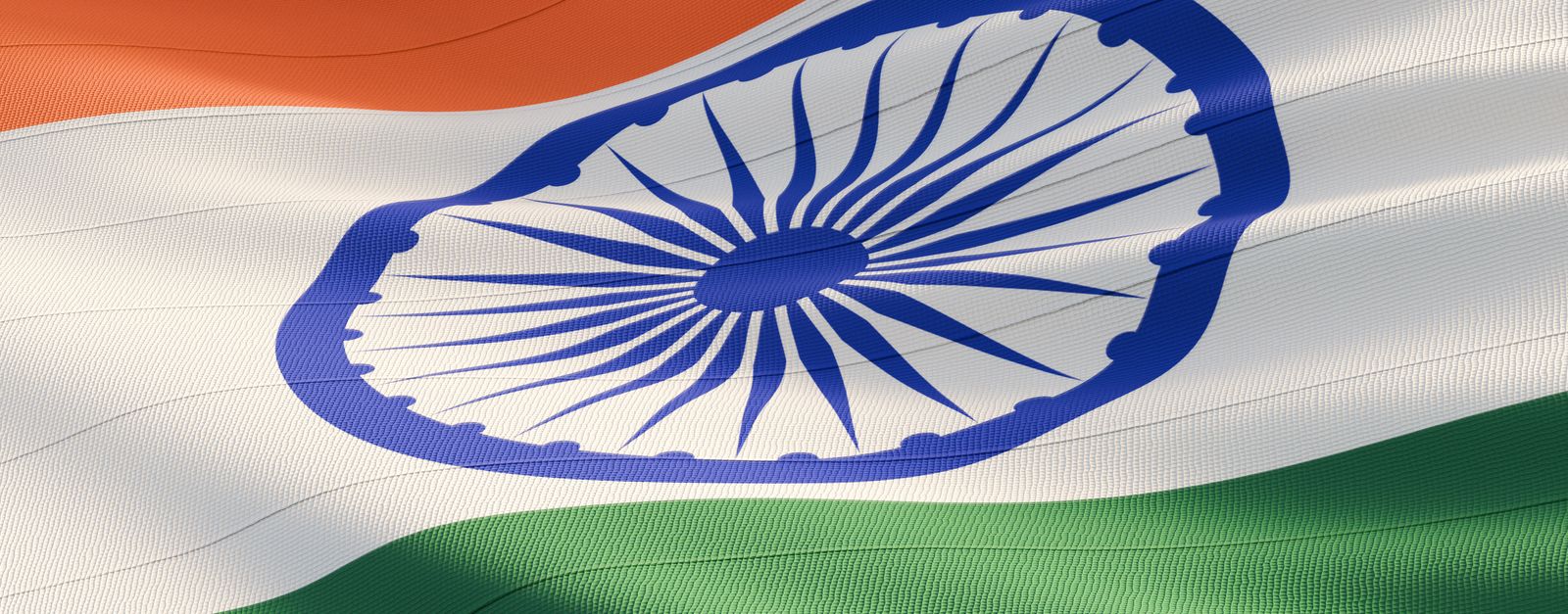 High-quality image of the Indian national flag with vibrant colors and Ashoka Chakra.