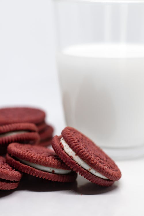 Free Red Velvet Cookies Stock Photo