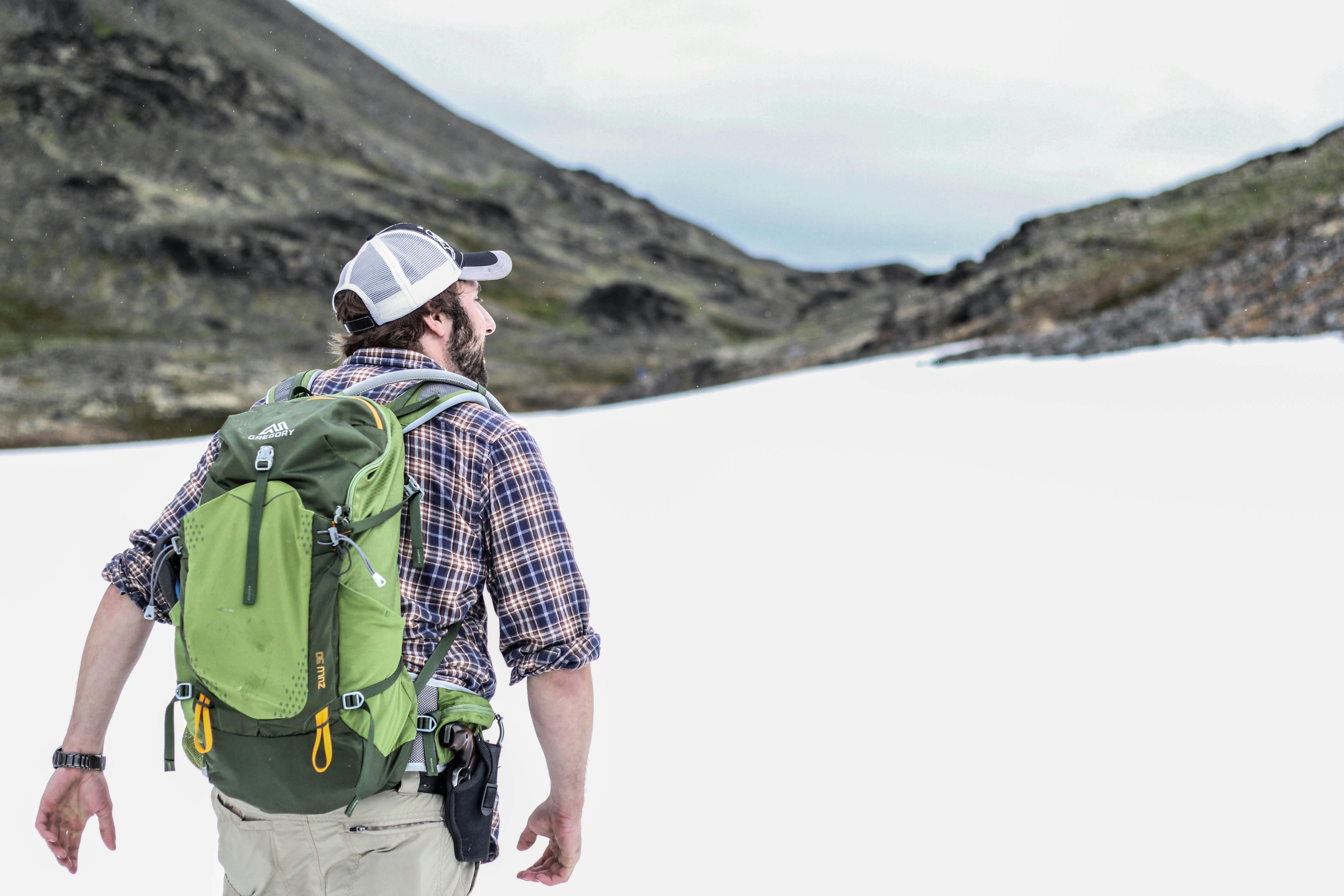 Free stock photo of alaskan, gun, hiker