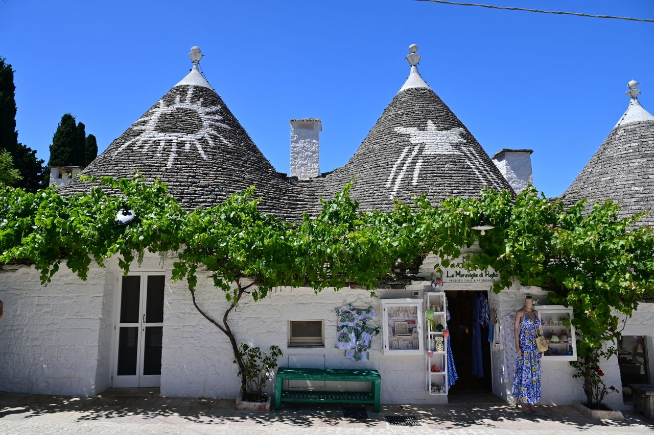 trullo en pierre sèche dans les Pouilles architecture traditionnelle