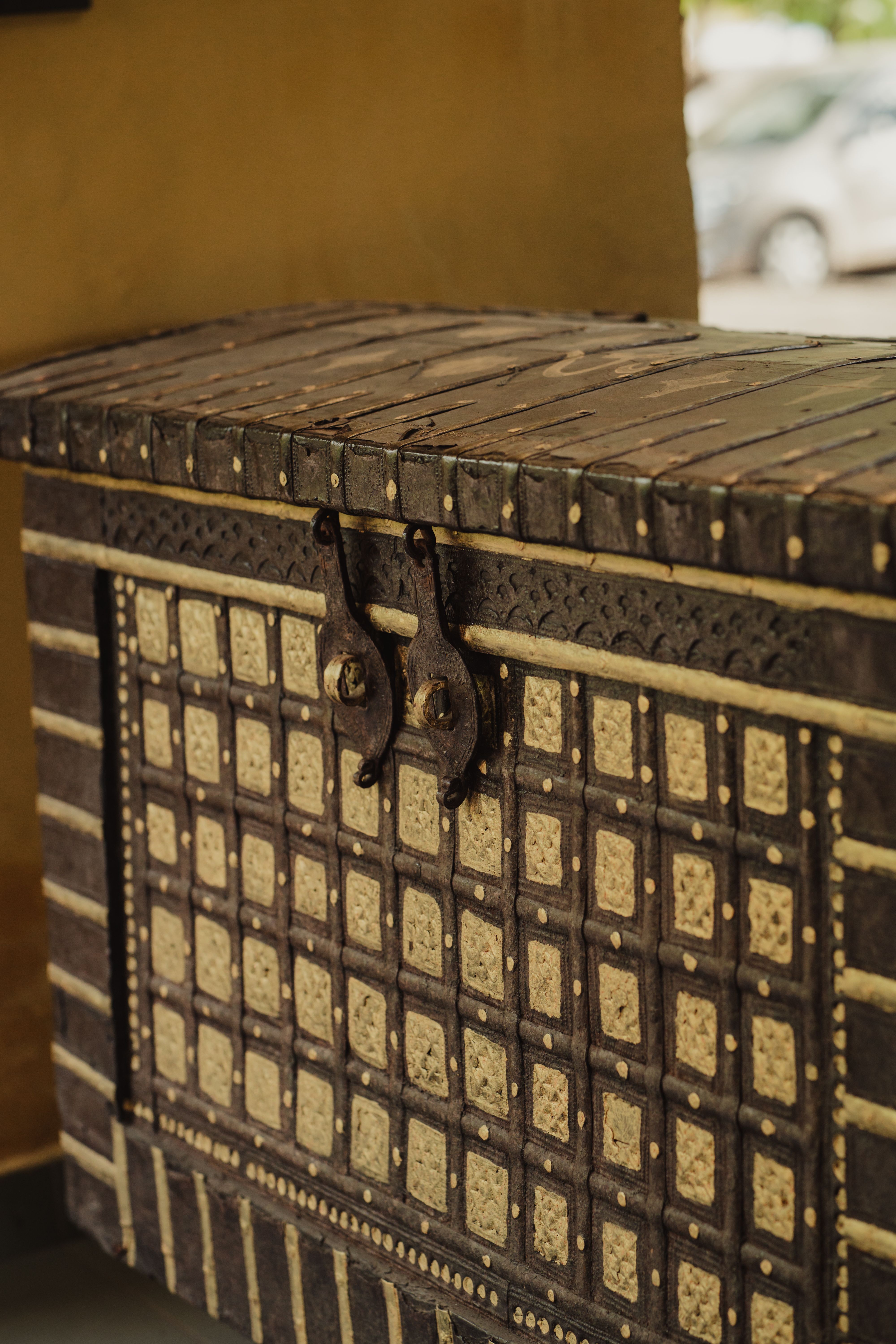 Traditional Wooden Décor Chest