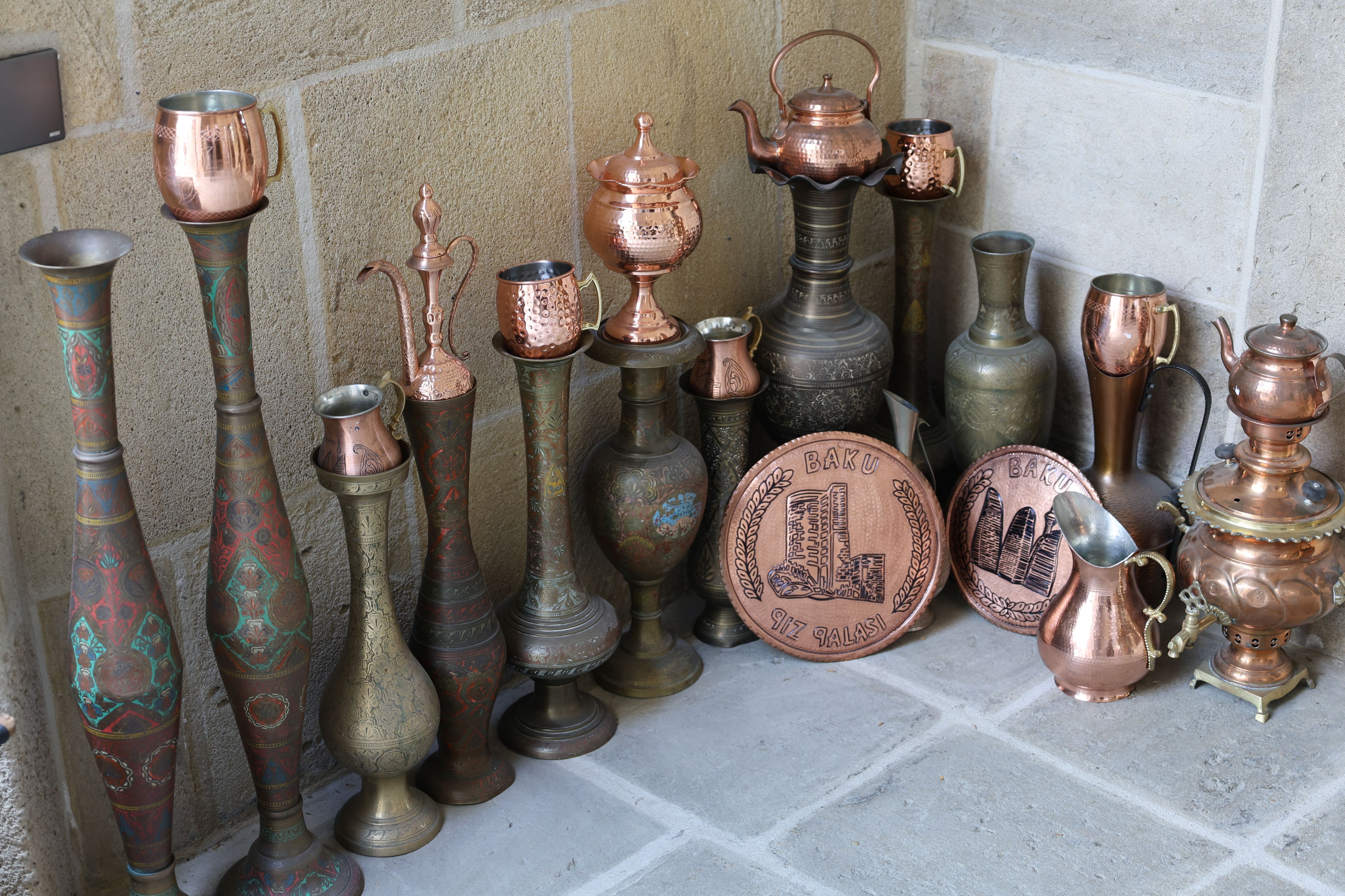 Brass Planters from Moradabad