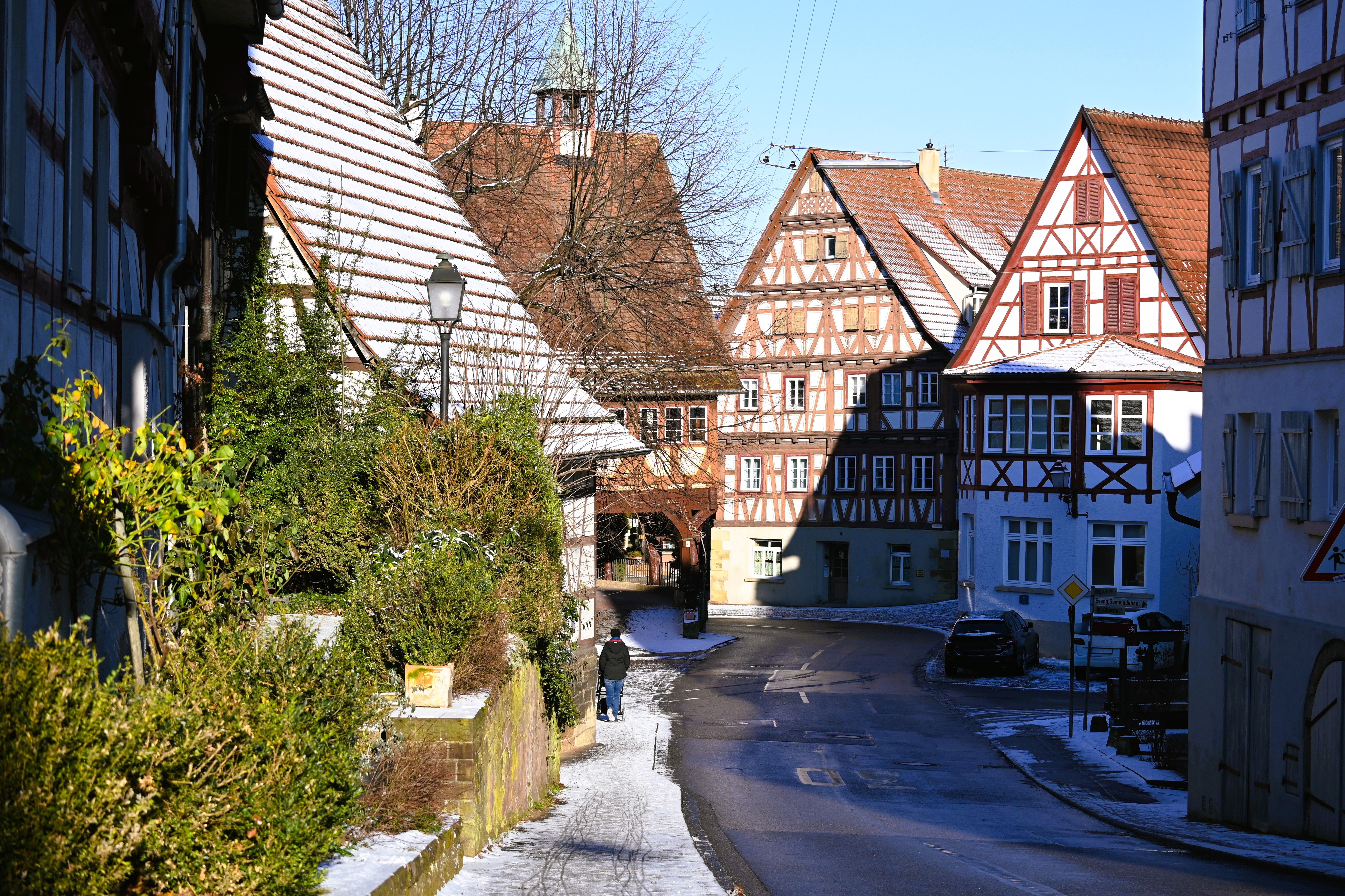 Historische Architektur und Fachwerkhäuser