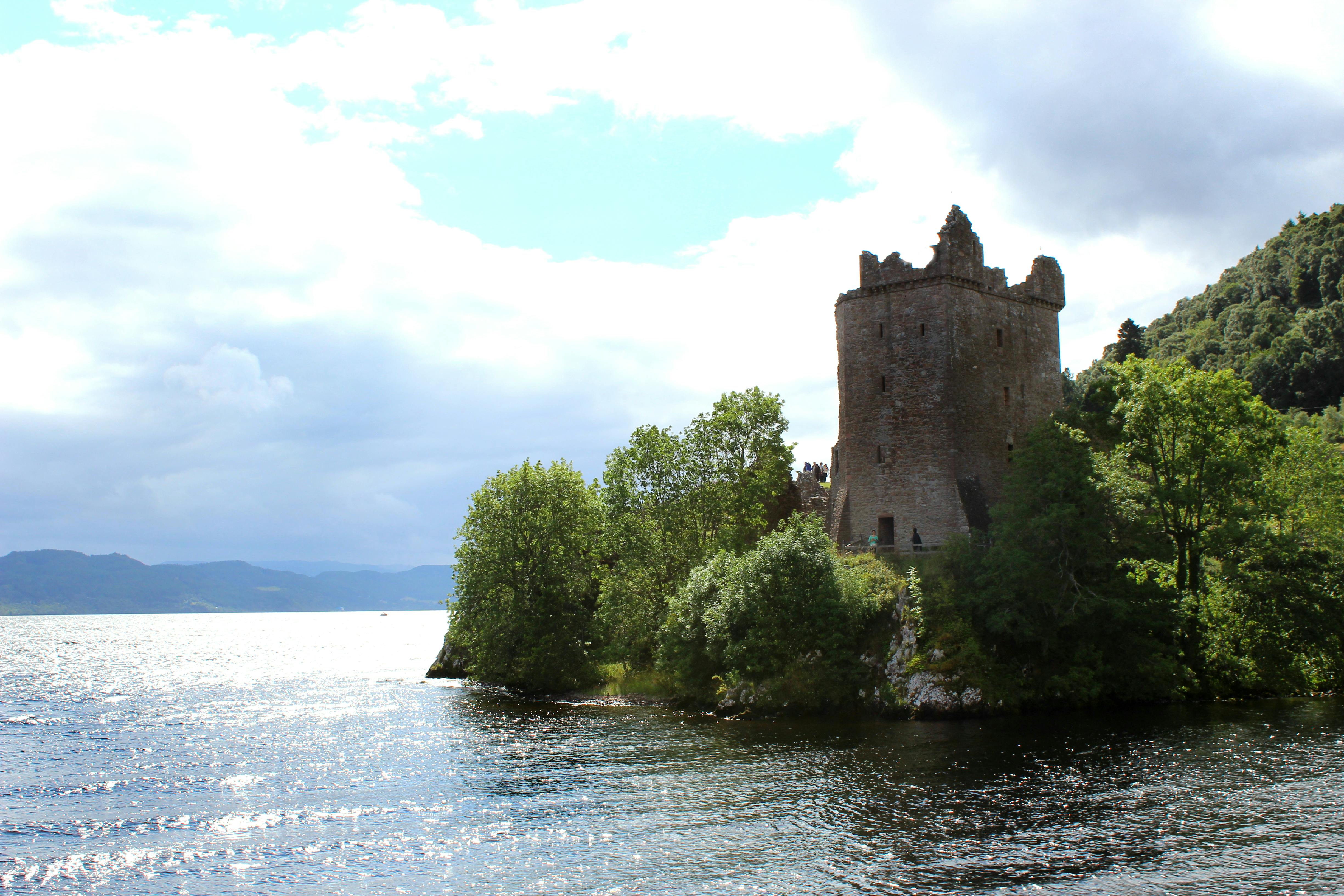 castle near lock ness castle near lock ness