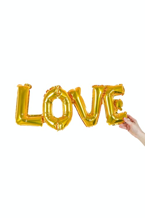Foto stok gratis balon, cinta, emas