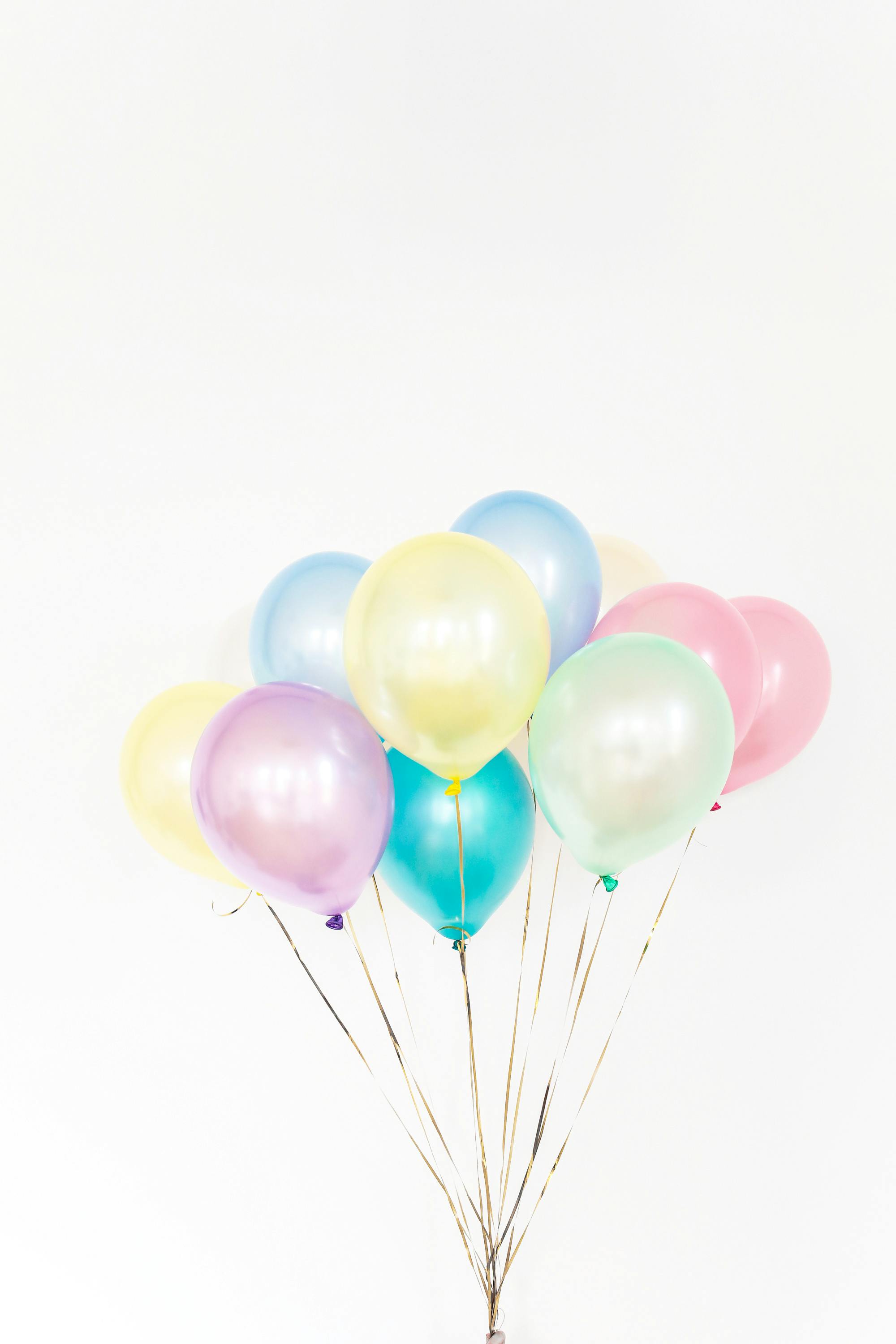 pastel balloons photography