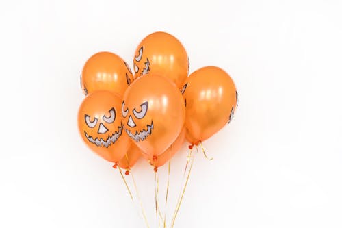 Kostenloses Stock Foto zu ballons, halloween, orange