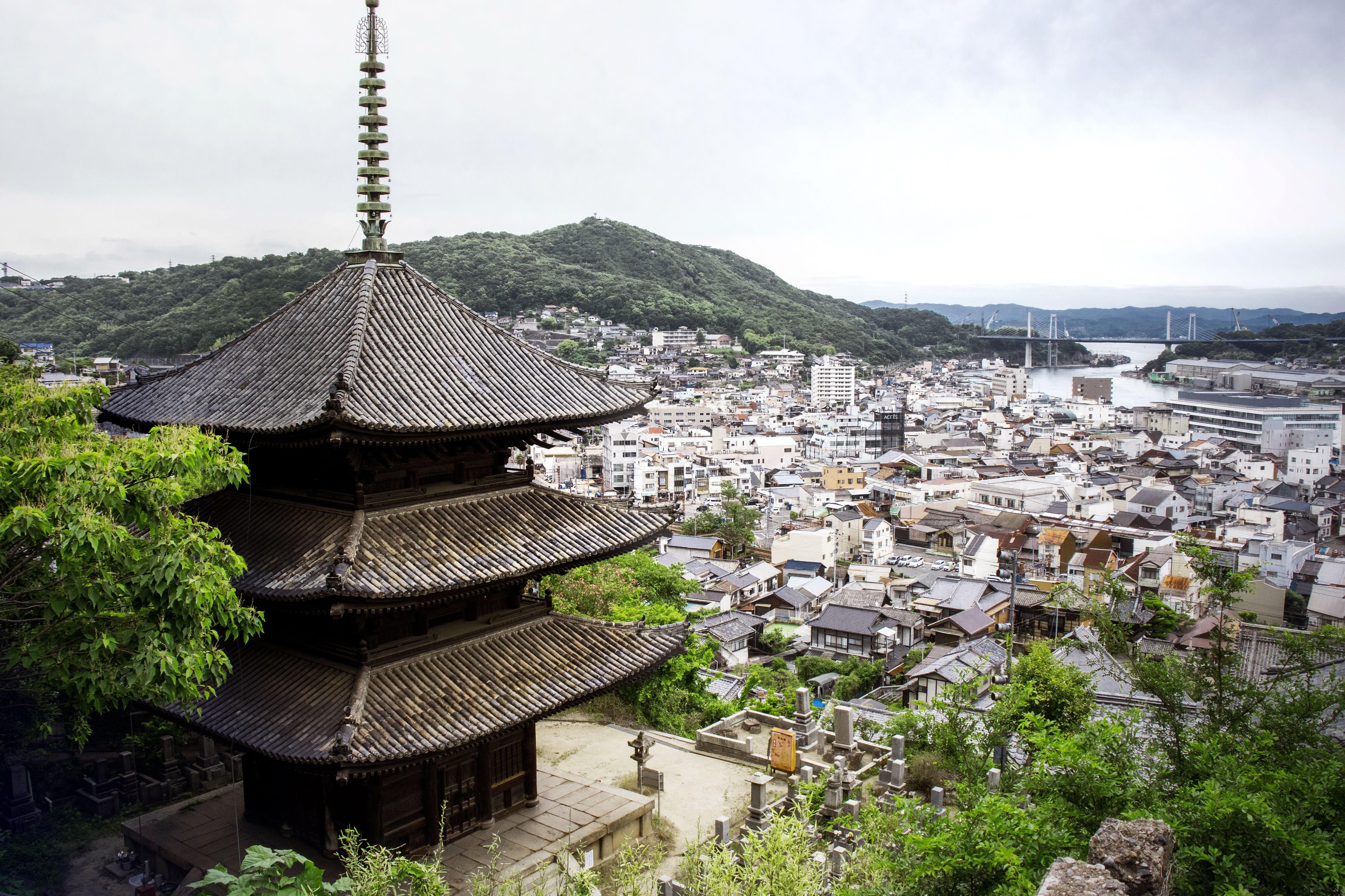 Landmarks in Onomichi