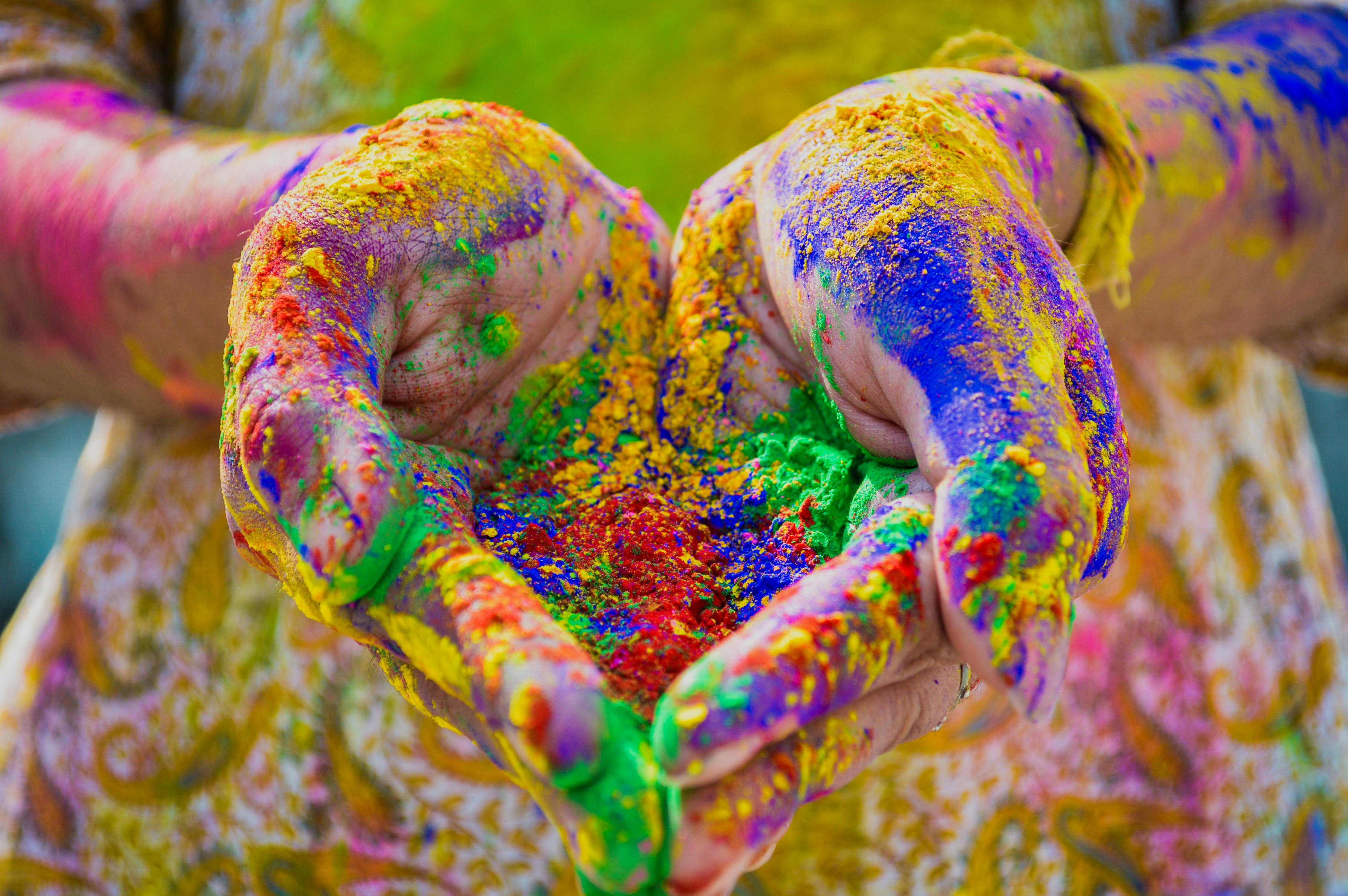 Holi wallpaper hires stock photography and images  Alamy