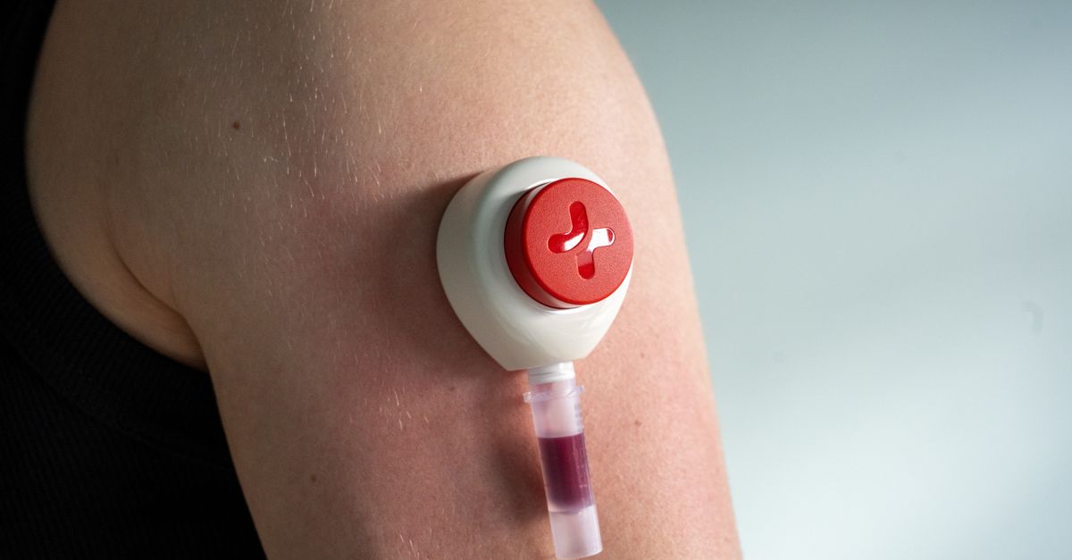 Whoop fitness wearable health screening blood test