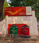 Mailboxes at Hauz Khas Post Office