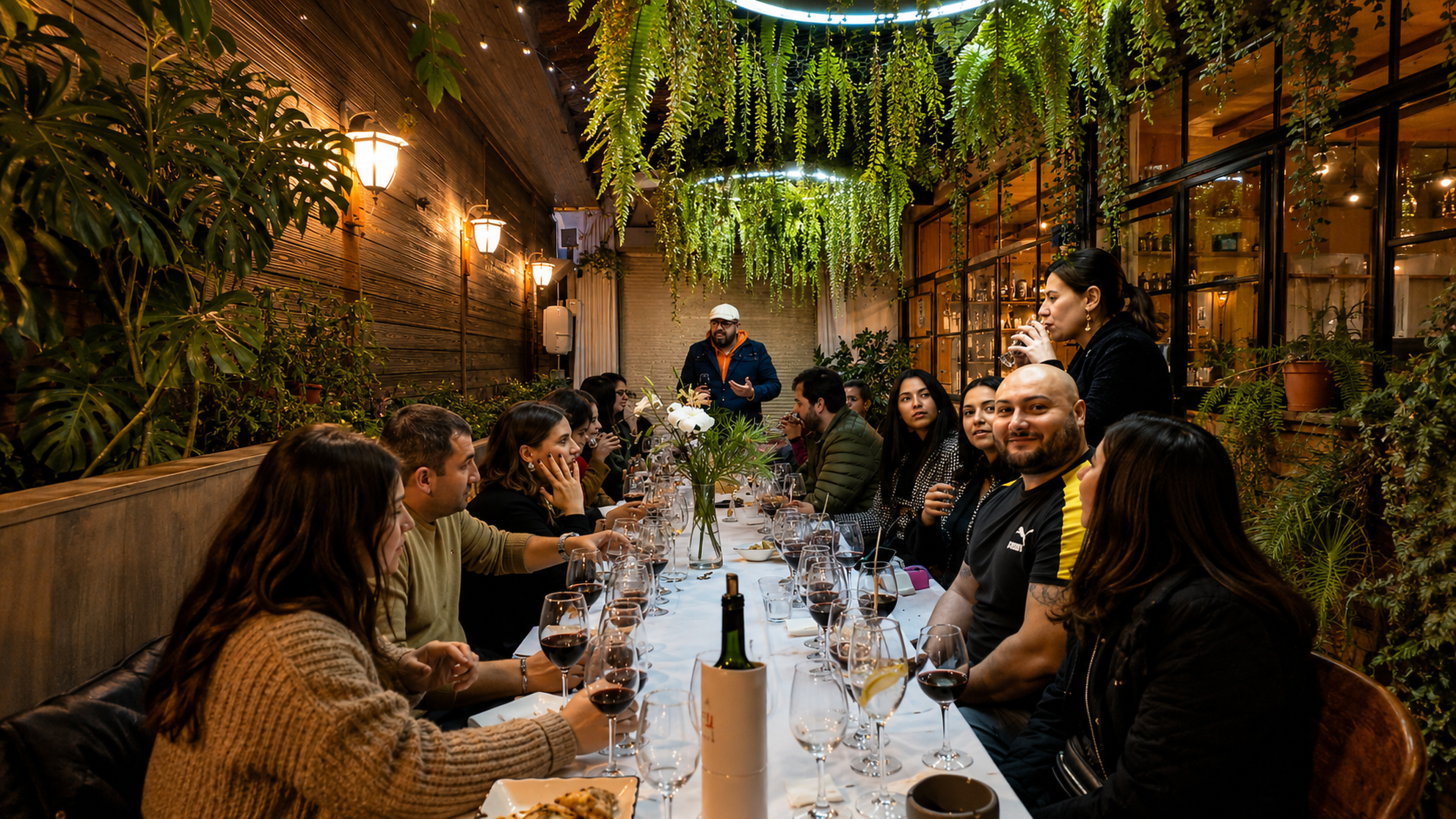 Cata de Vinos a Ciegas 02 de Octubre Santiago Providencia (Ampy restobar)