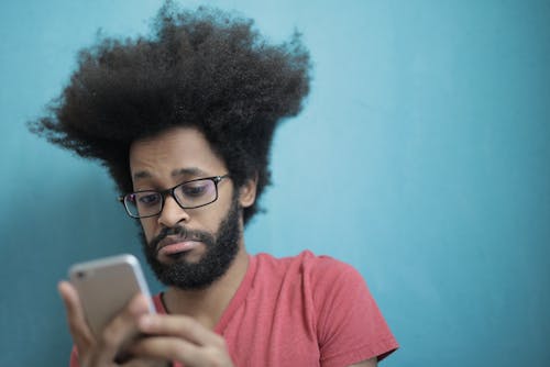 Gratis lagerfoto af afro hår, afslappet, ansigtsbehåring