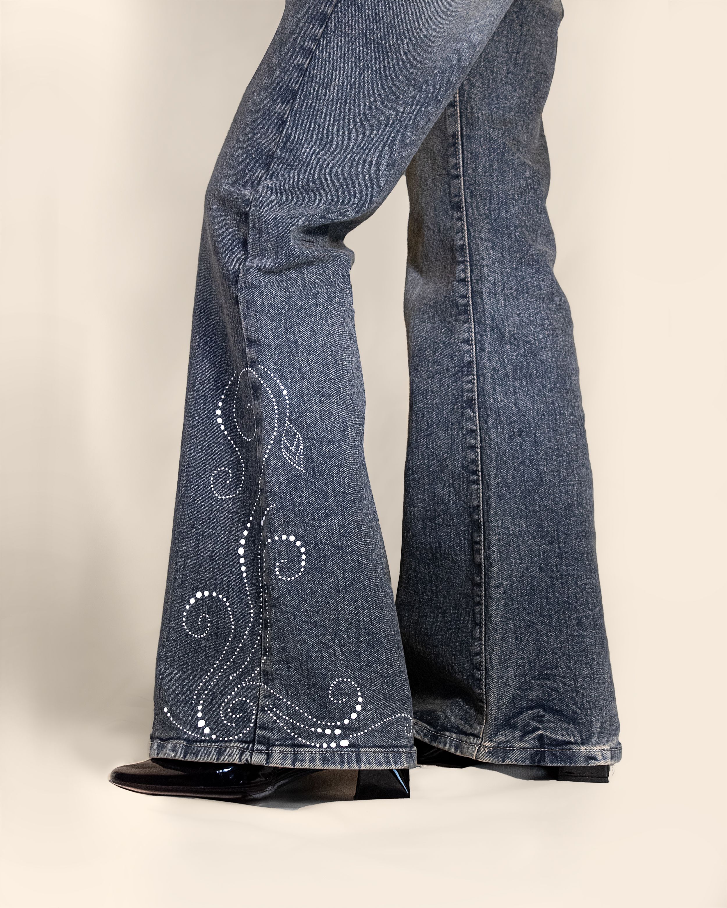 Calça Flare Jeans