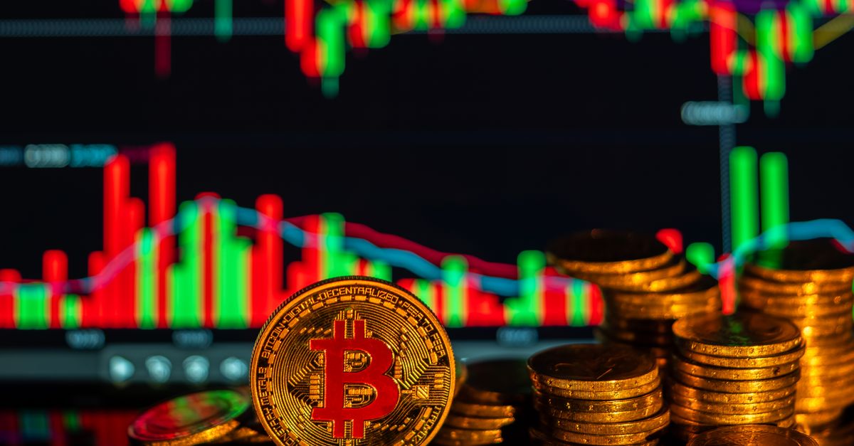 Abstract editorial data-visualization illustration in balanced, blue-toned tones representing XRP and the broader cryptocurrency market — crypto scenario analysis.