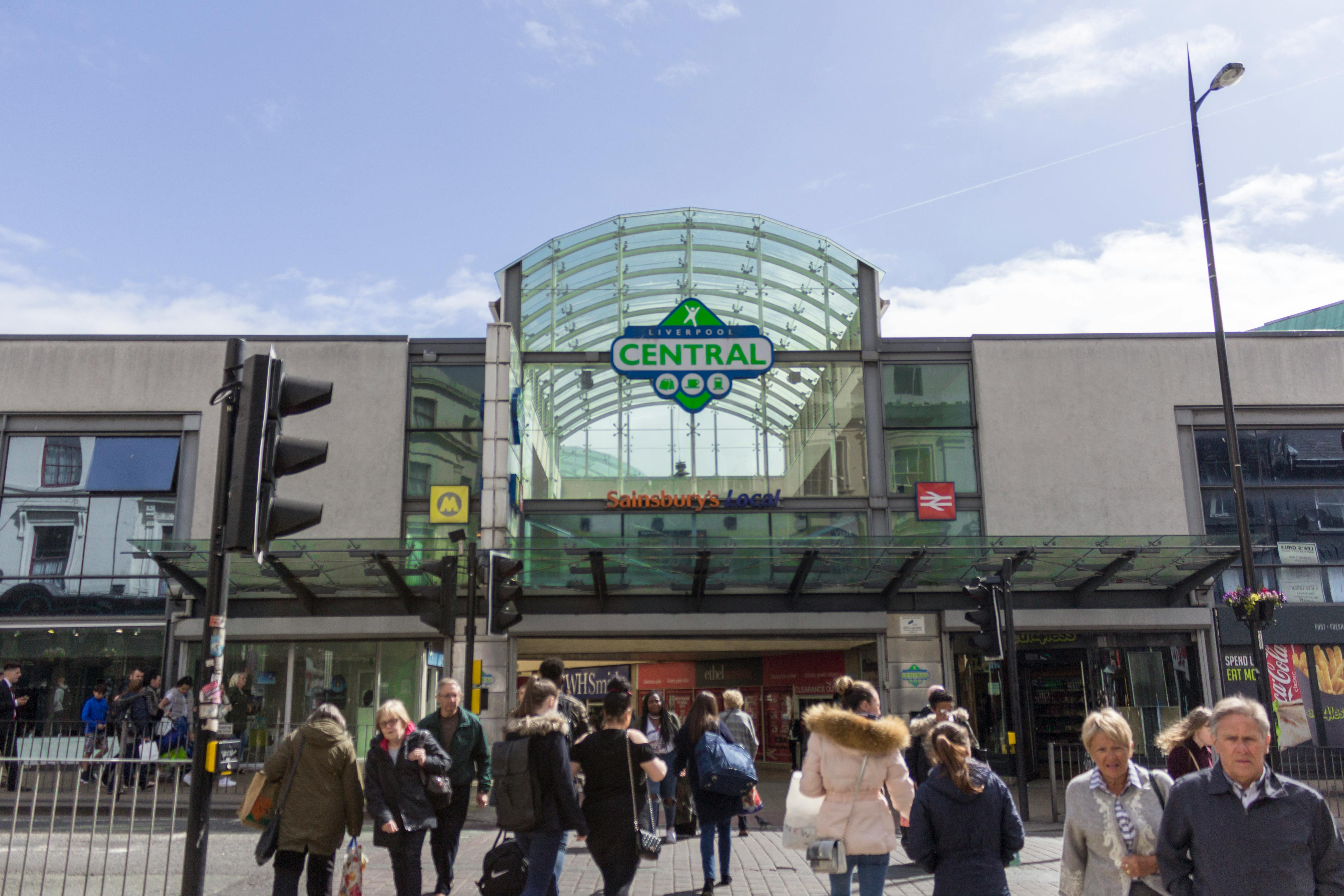 Free stock photo of Liverpool Central, Merseytravel, train station