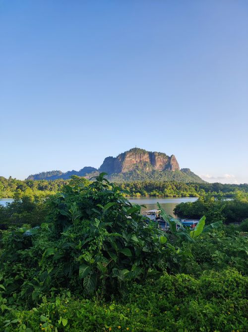 Free Breathtaking view of a mountain surrounded by lush greenery in Bongao, Philippines. Stock Photo