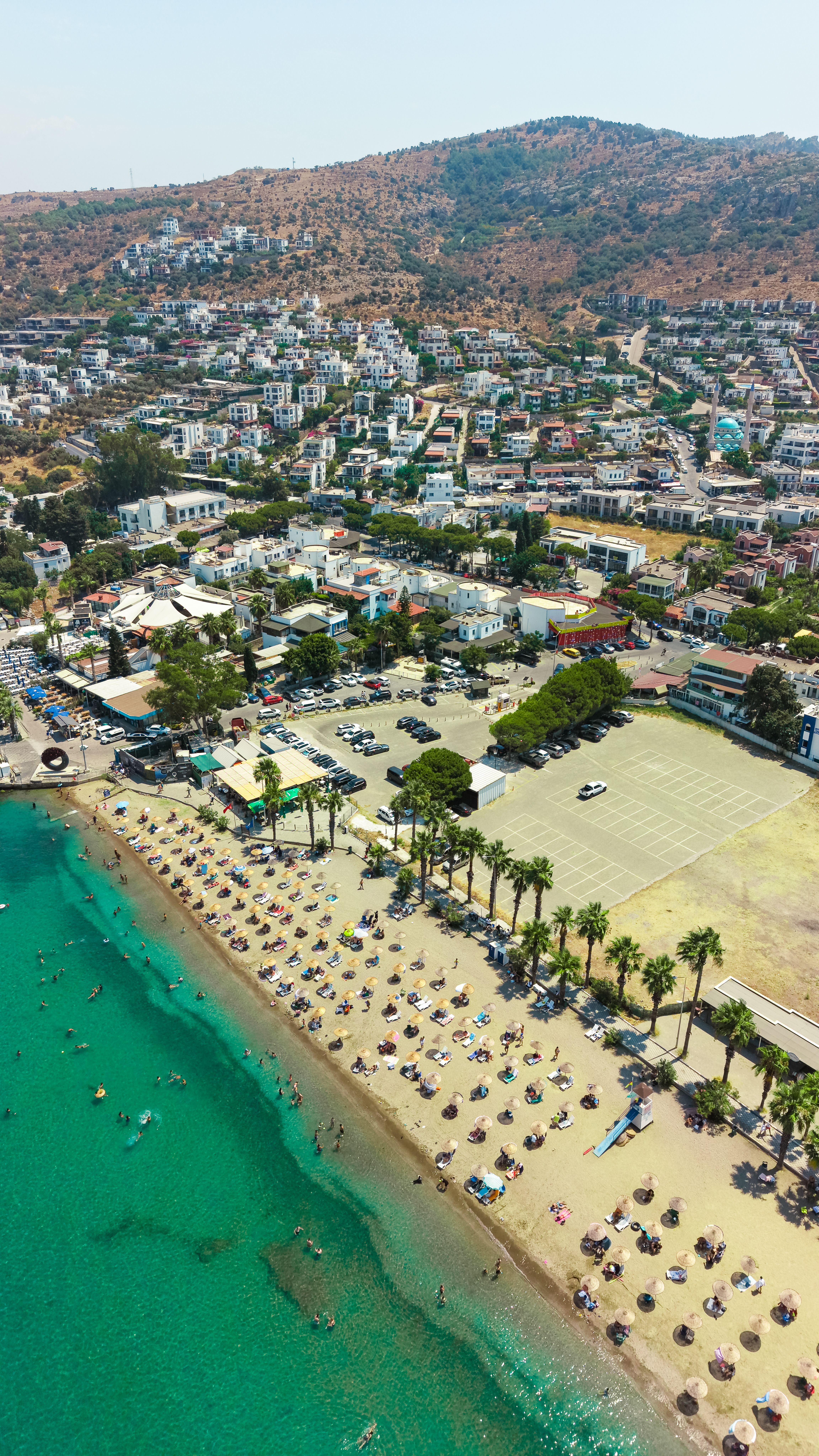 Gümbet manzarası — İzmir Adnan Menderes Havalimanından Mercedes-Vito ile VIP transfer