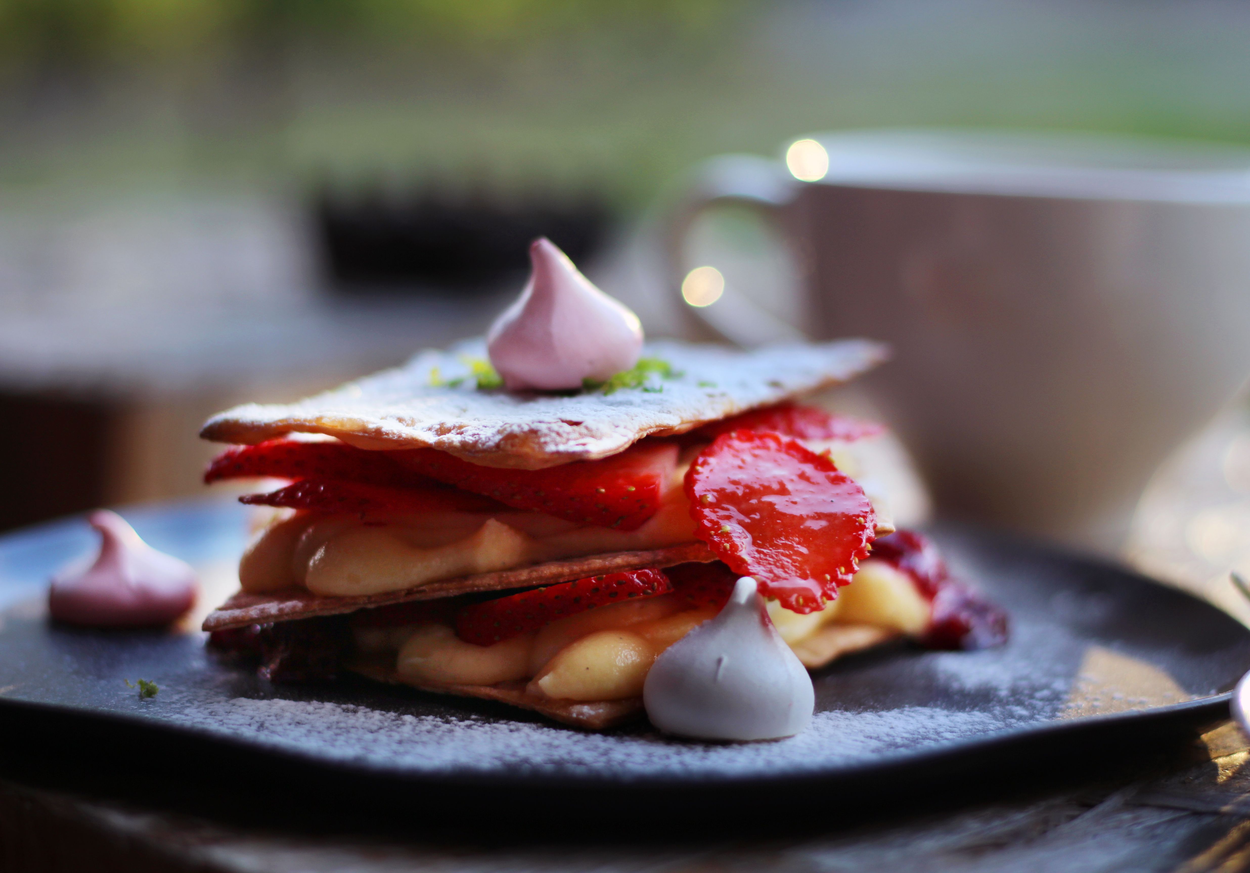 Moroccan Mille-Feuille with Filo and Custard