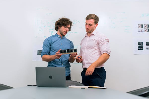 ProductMaster founding team brainstorming