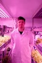 Scientist Standing in Laboratory