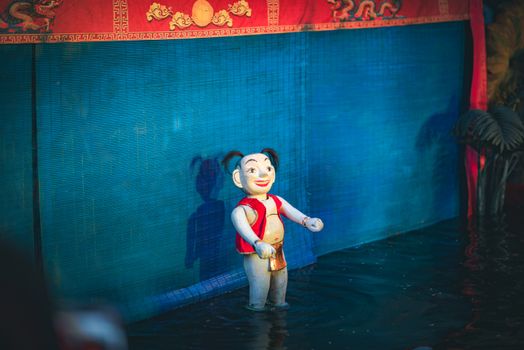 Water puppetry private show — Hanoi