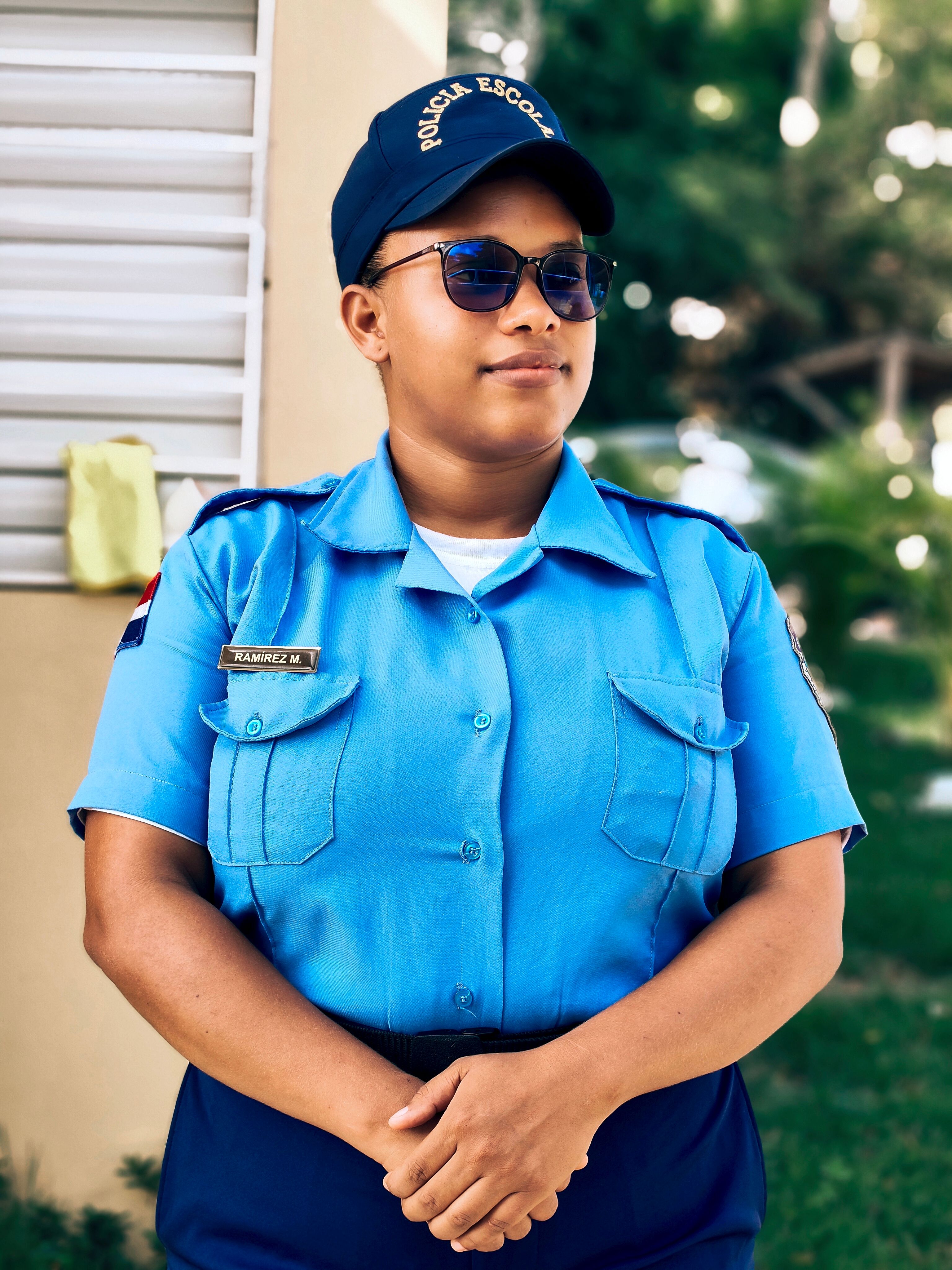 Portrait of a Police Officer in Uniform Outdoors · Free Stock Photo