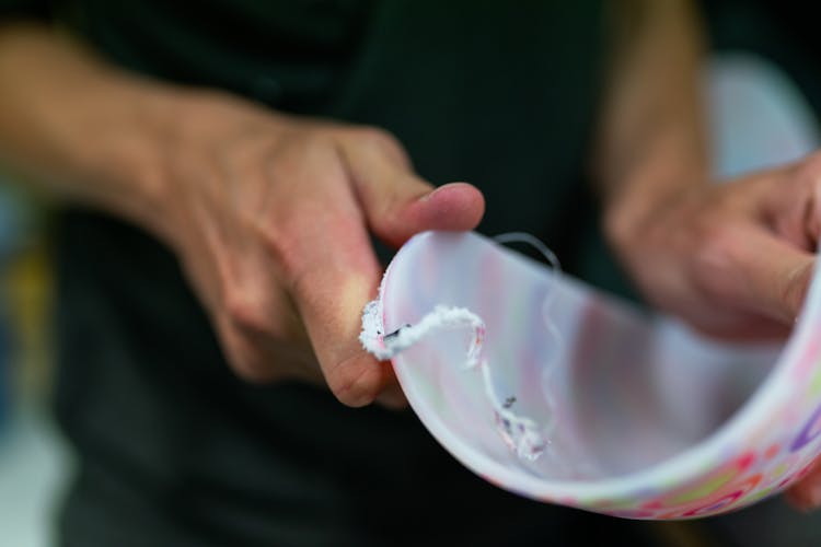 Orthotic Technician Making Ankle Foot Orthosis